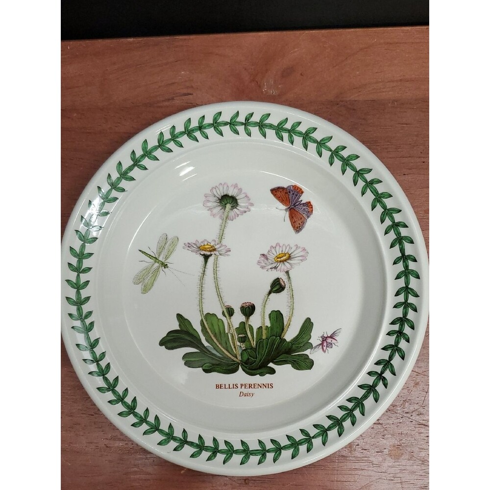 1972 The Botanic Garden 7.25" Daisy Bread Plate